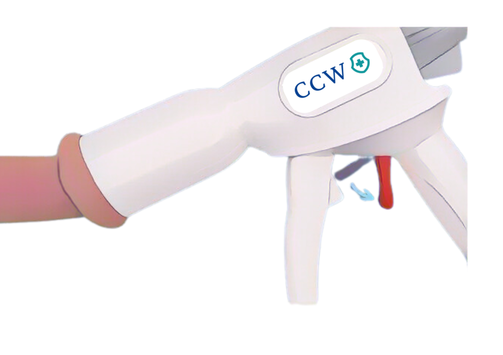 Stapler circumcision CCW